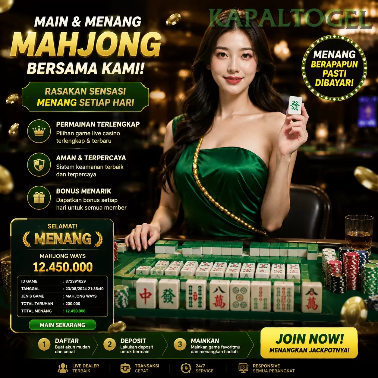 kapaltogel Tutorial Pemain